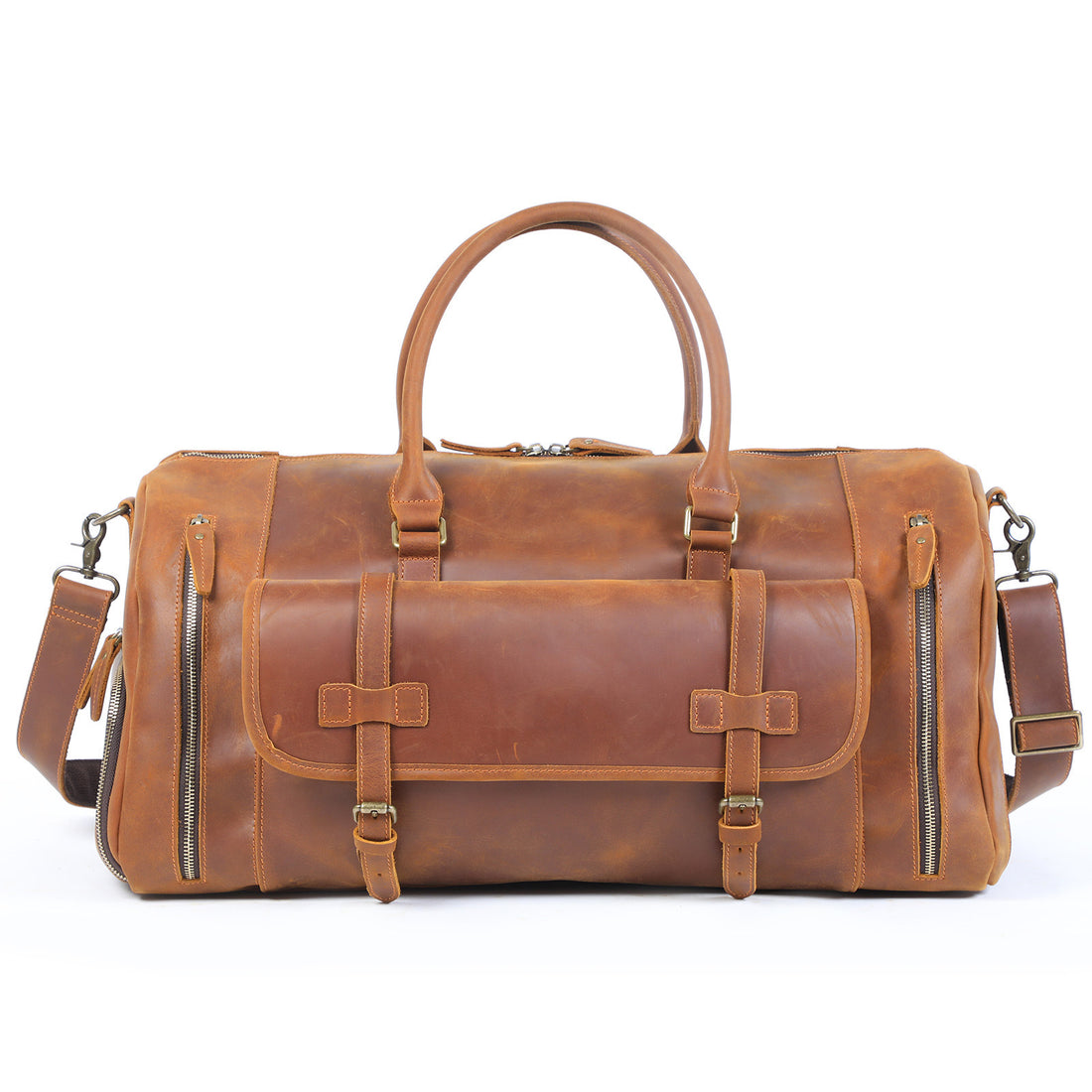 Genuine Leather Hand Luggage Bag