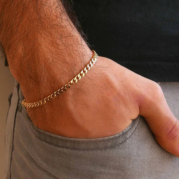 Stainless Steel Chain Bracelet for Men